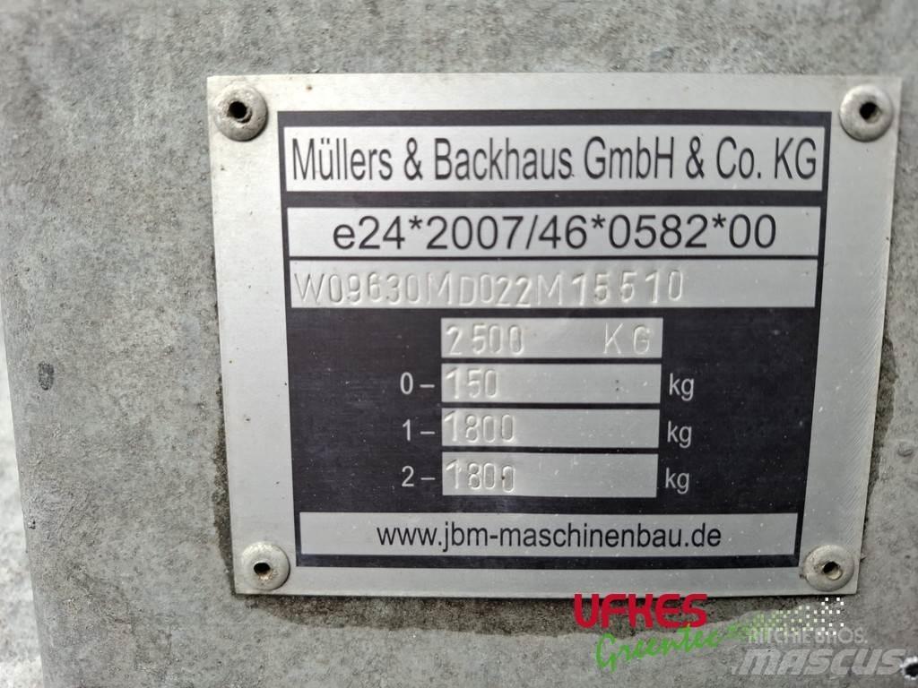 JBM 630 MDX 木材削片机