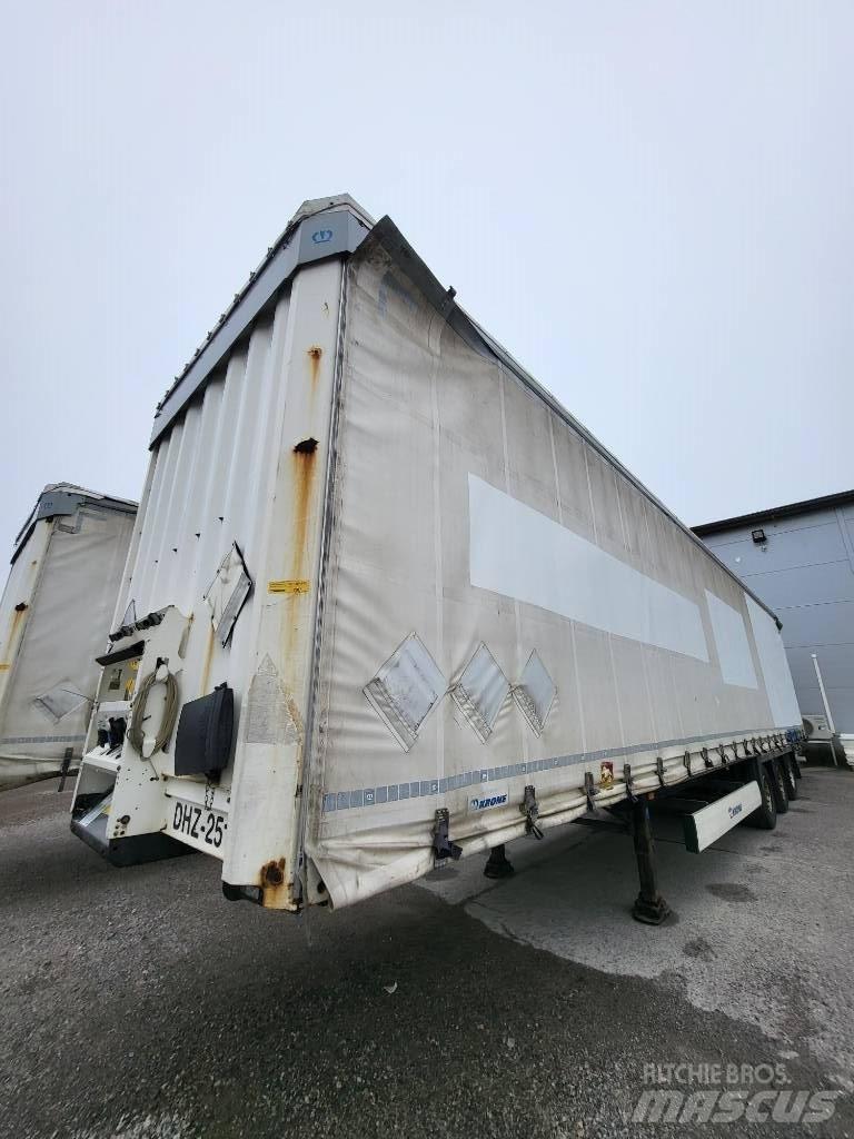 Krone Curtain Mega 侧帘半挂车