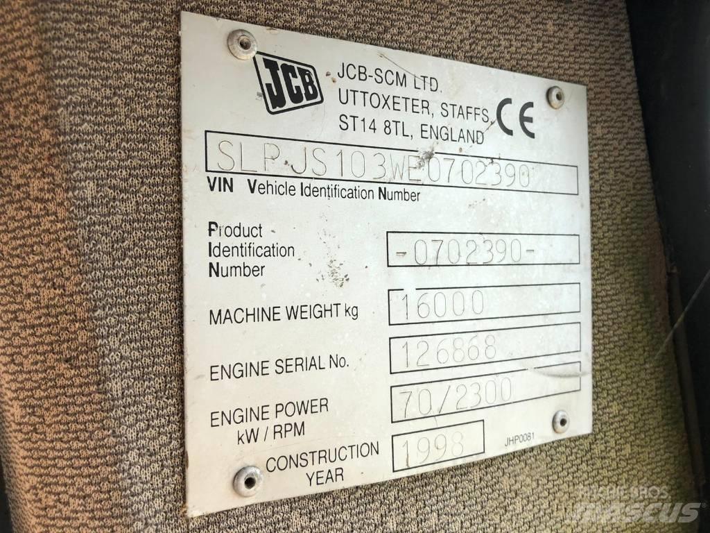 JCB JS 103 FOR PARTS 履带挖掘机
