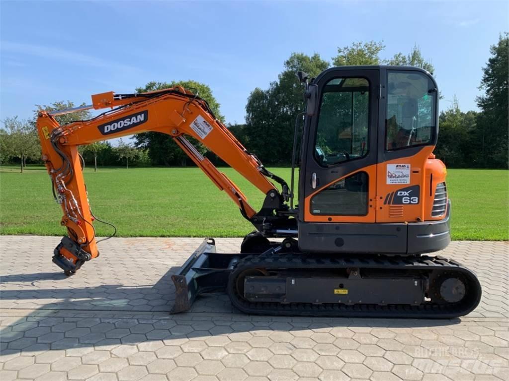 Doosan DX63-3 小型挖掘机