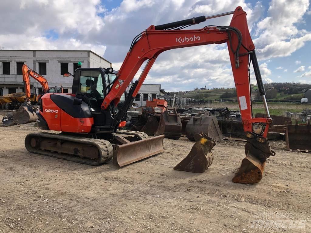 Kubota KX 080-4 履带挖掘机