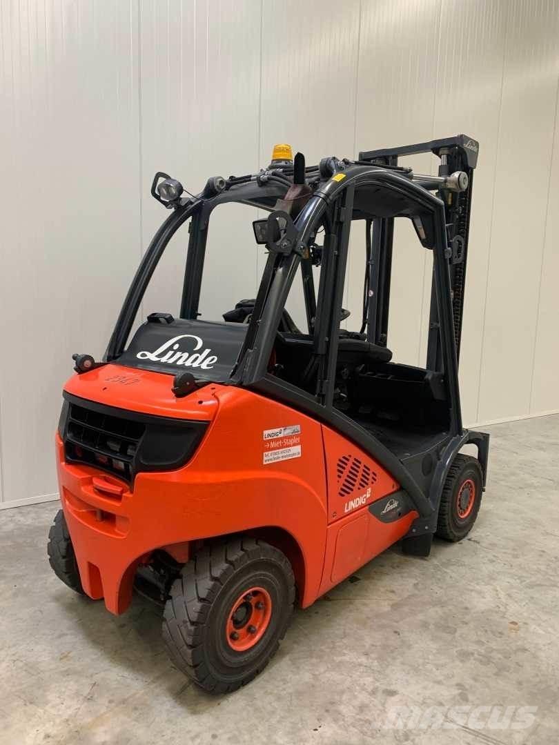Linde H25T 天然气叉车