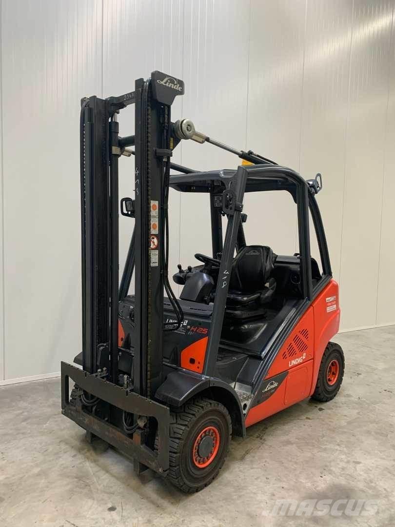 Linde H25T 天然气叉车