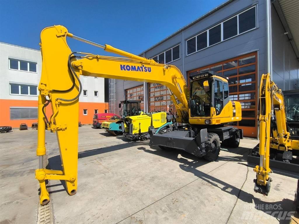 Komatsu PW 180-7 轮式挖掘机