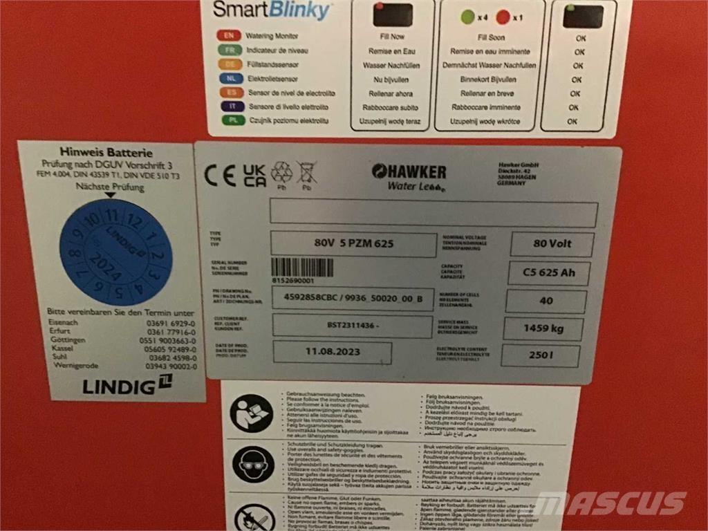 Linde E35L 电动叉车