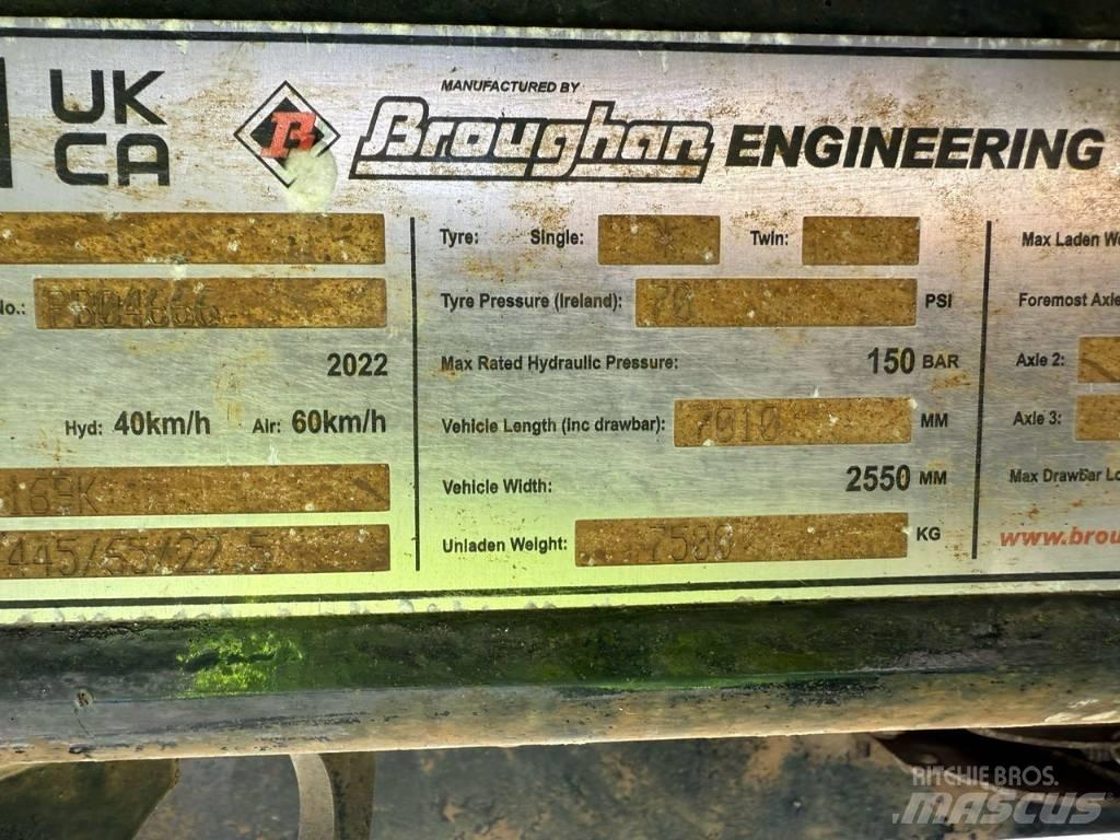 Broughan B 20 自卸拖车
