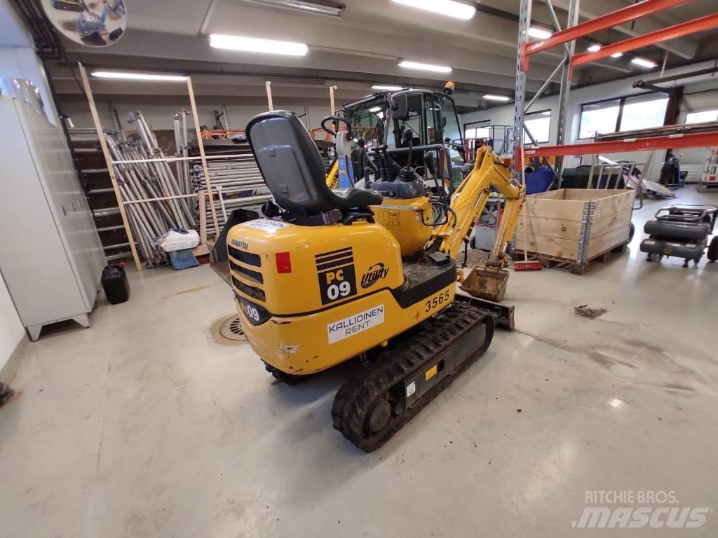 Komatsu PC 09-1 小型挖掘机