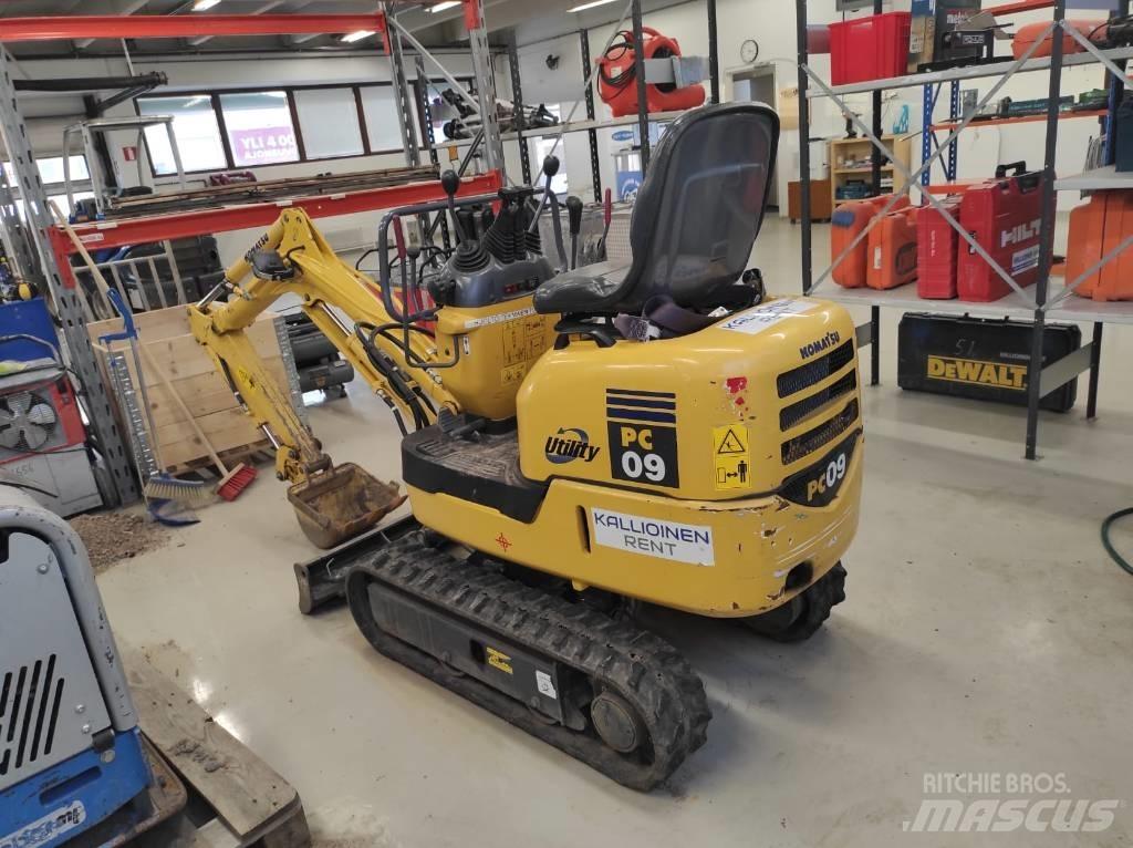 Komatsu PC 09-1 小型挖掘机
