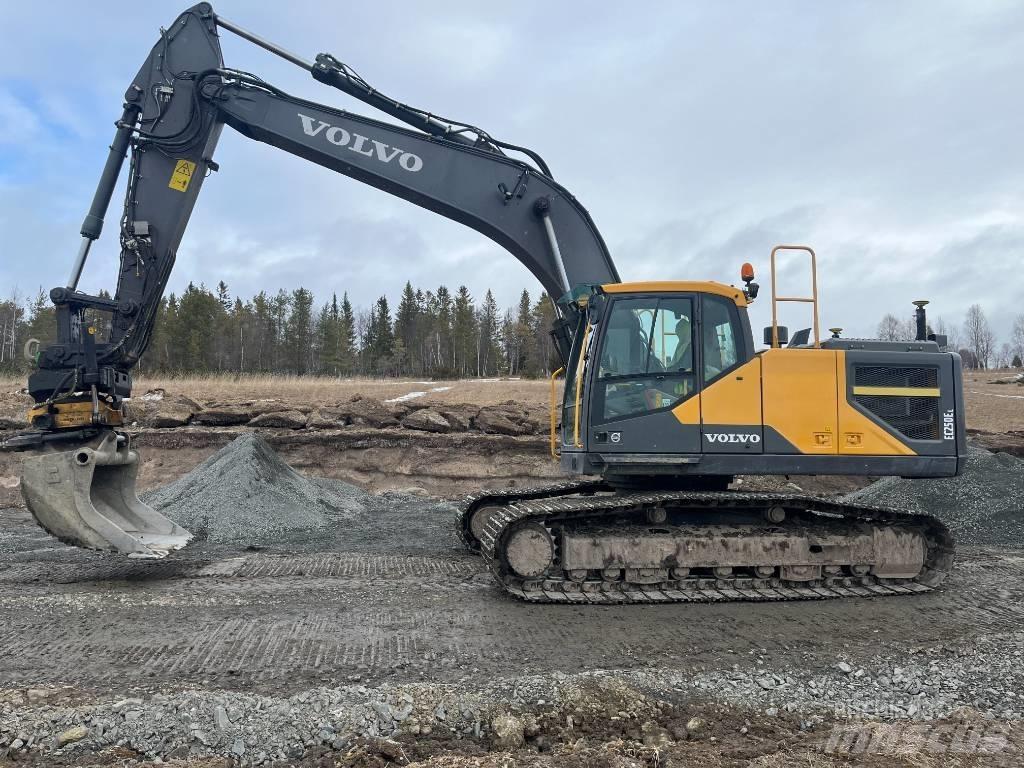 Volvo EC 250 EL 履带挖掘机