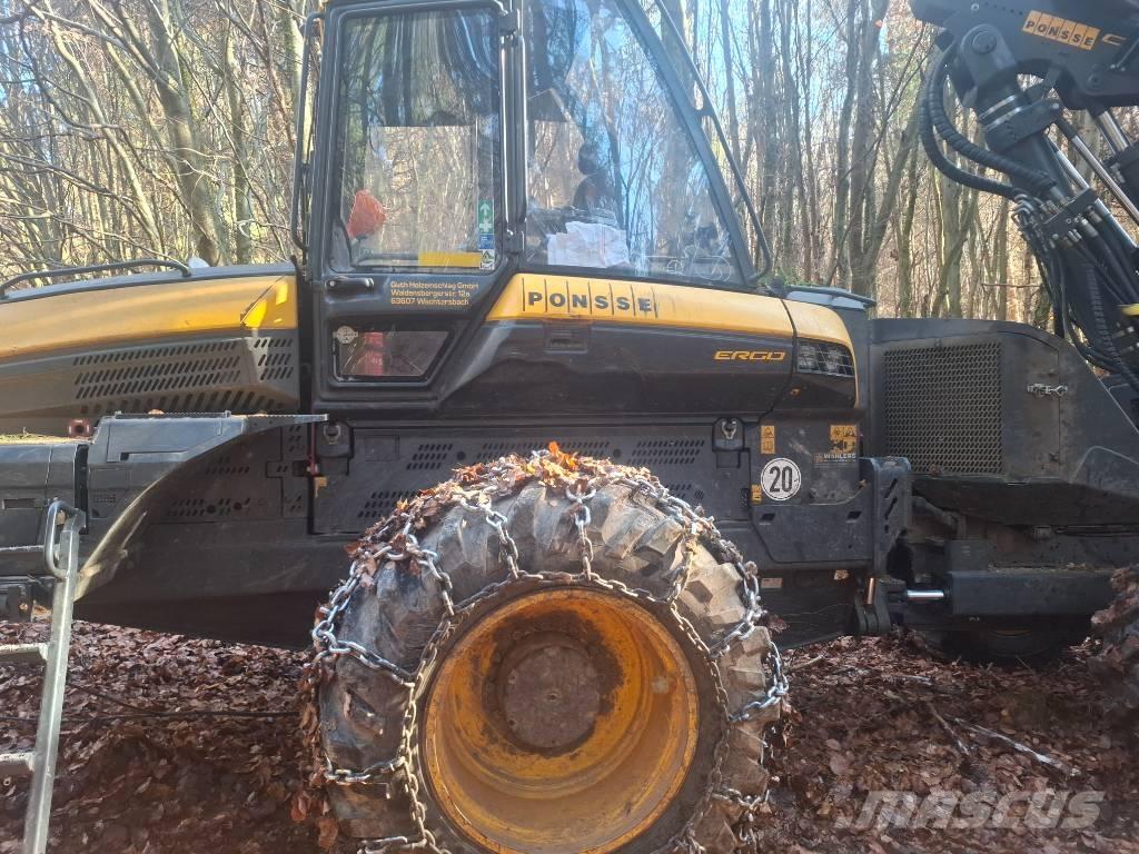 Ponsse Ergo 6W 收割机