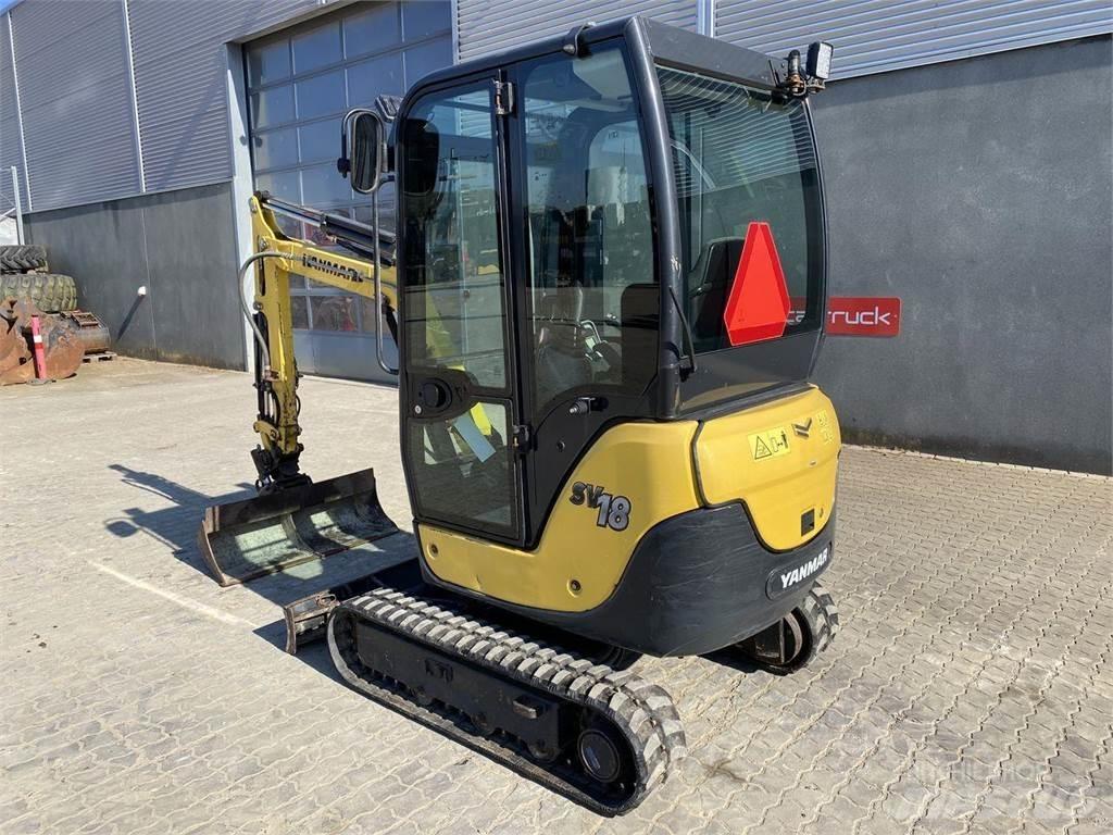 Yanmar SV18 轮式挖掘机