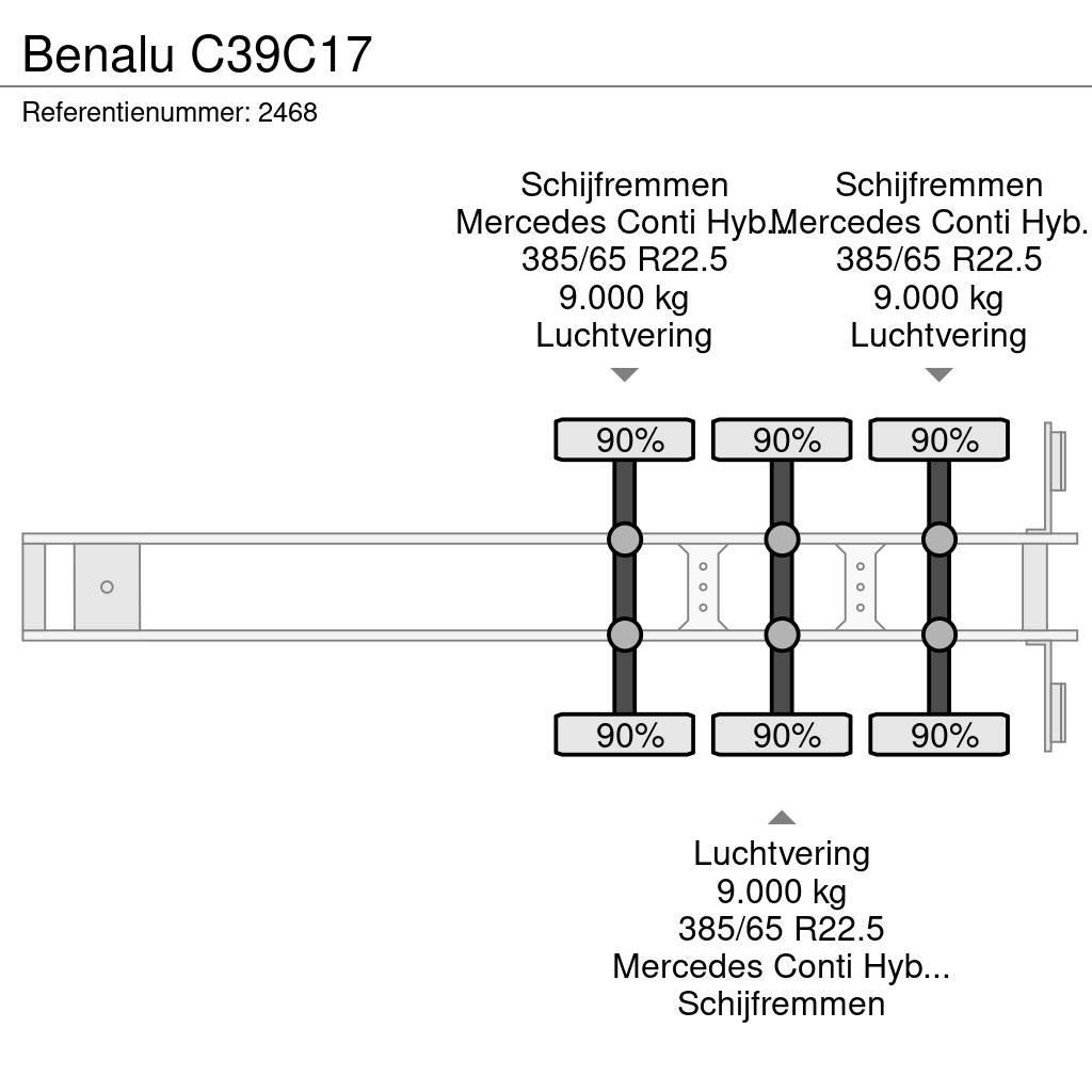 Benalu C39C17 自卸半挂车
