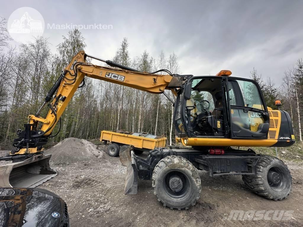 JCB JS 145 W 轮式挖掘机