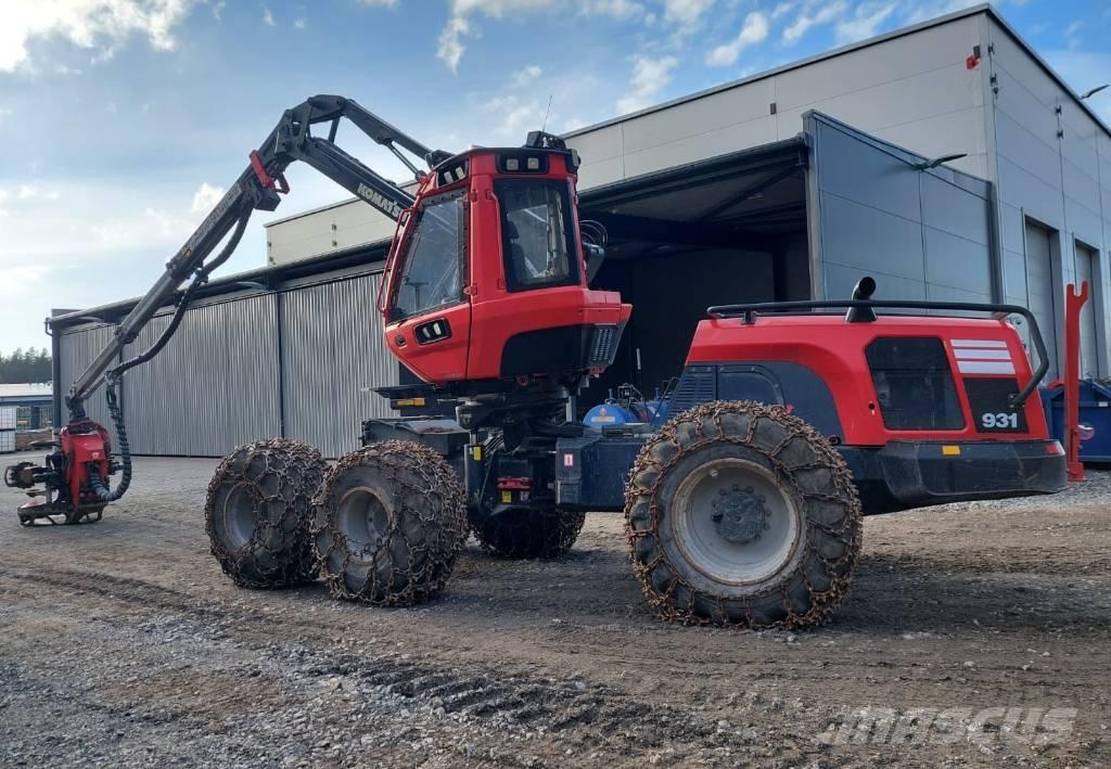 Komatsu 931 收割机