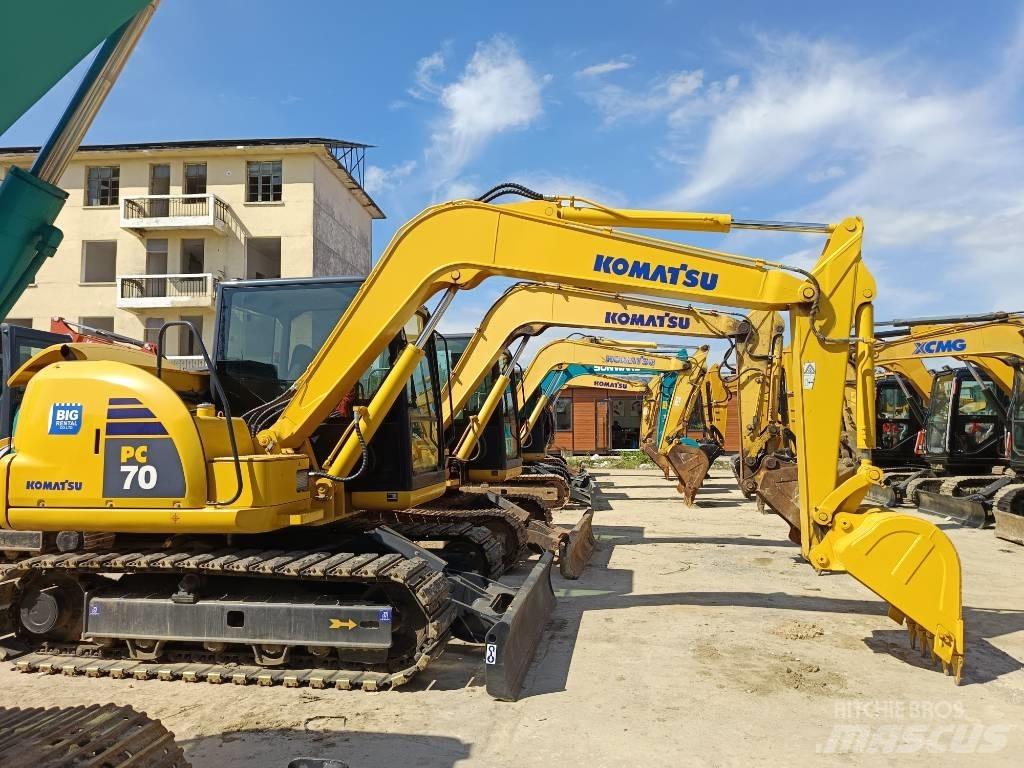 Komatsu PC 70 履带挖掘机