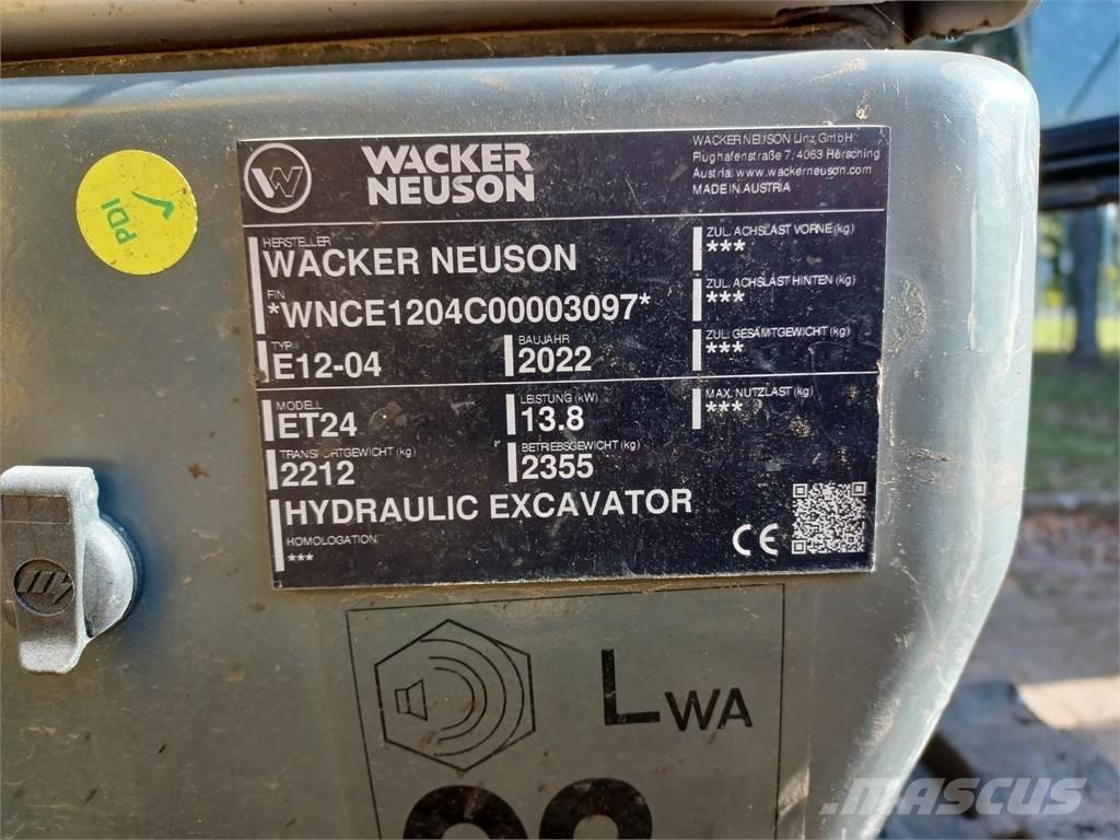 Wacker Neuson ET24 履带挖掘机