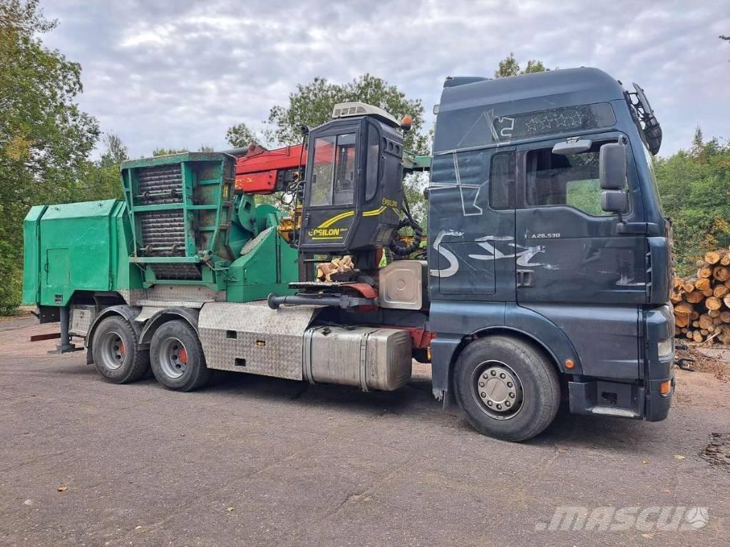 MAN TGA 26.530 木材削片机