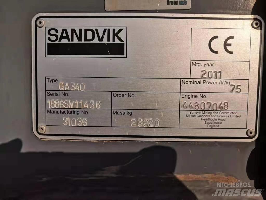 Sandvik QA 340 振动筛