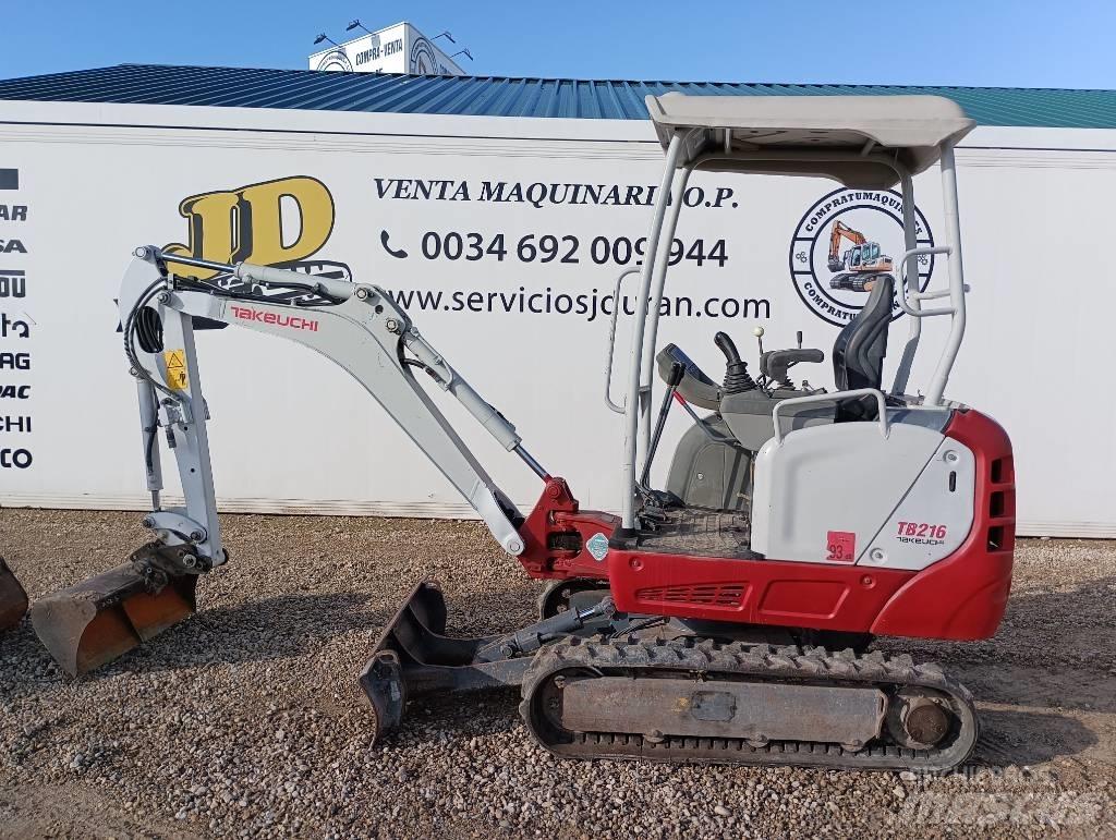 Takeuchi TB 216 小型挖掘机
