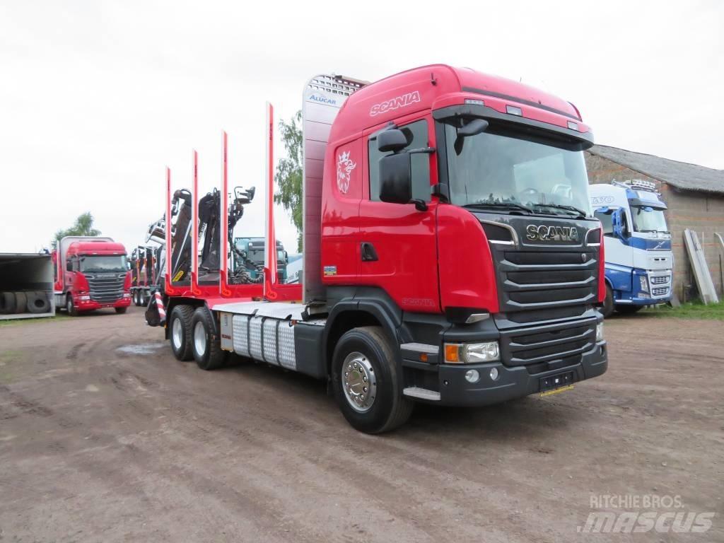 Scania R 450 木材运输车