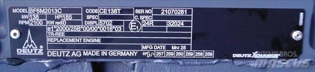 Deutz AG BF6M2013C 发动机