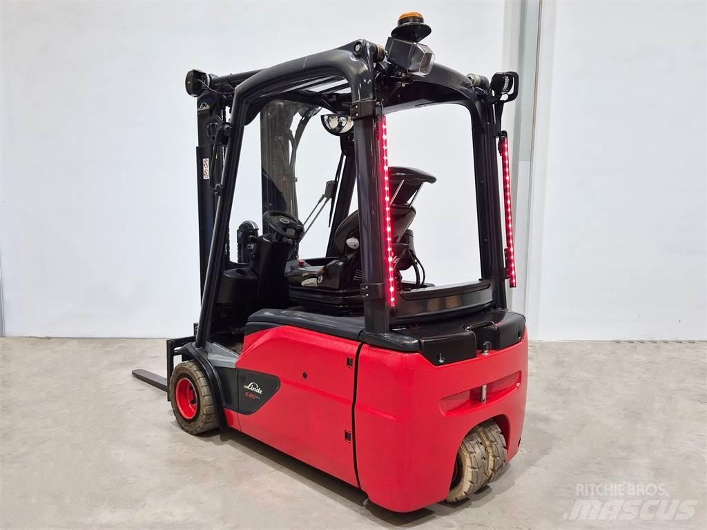 Linde E20L 02 386 电动叉车