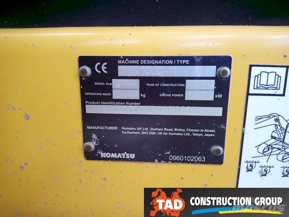 Komatsu PC210LC-11 履带挖掘机