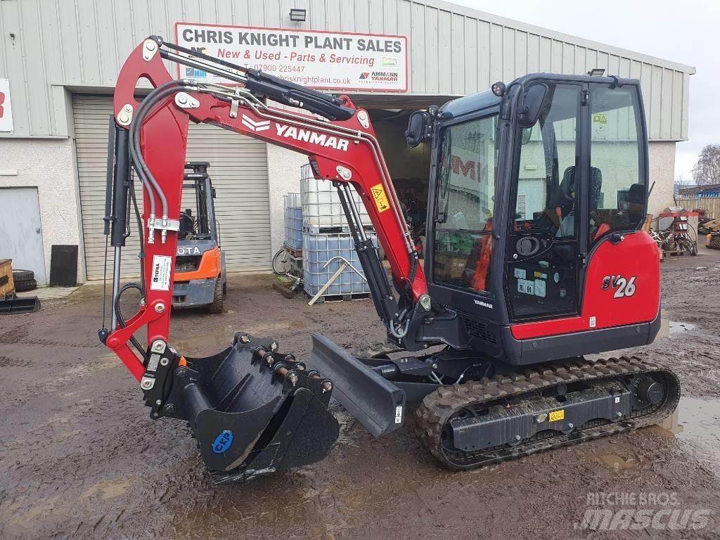 Yanmar SV26 小型挖掘机