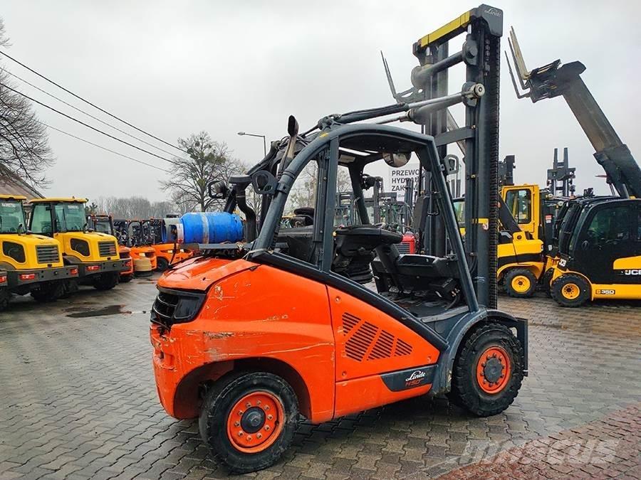 Linde H50T-02 天然气叉车
