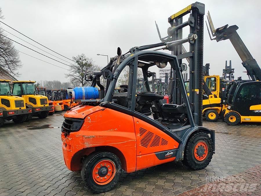 Linde H50T-02 天然气叉车