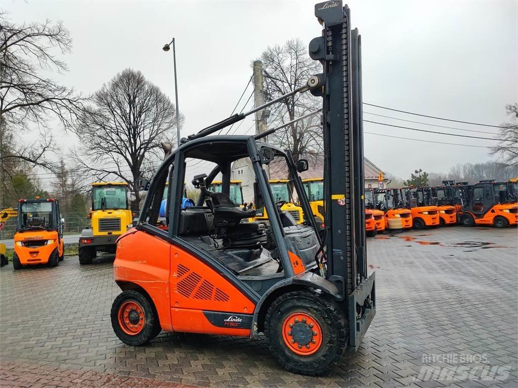 Linde H50T-02 天然气叉车