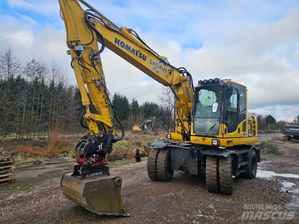 Komatsu PW148-8 轮式挖掘机