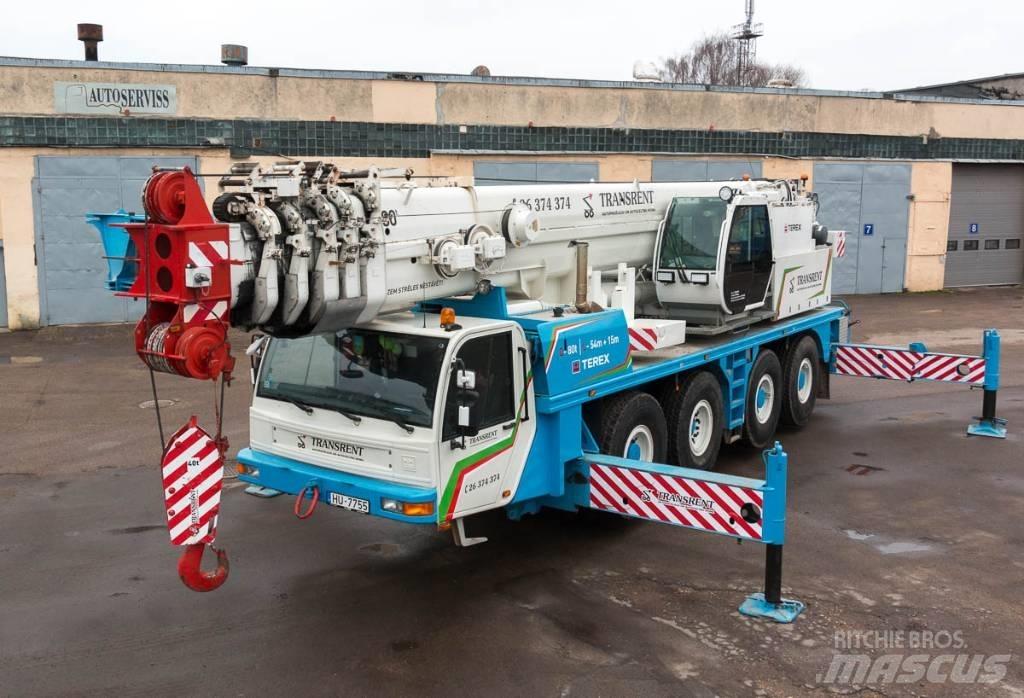 Terex AC80 全地面起重机︳移动式起重机