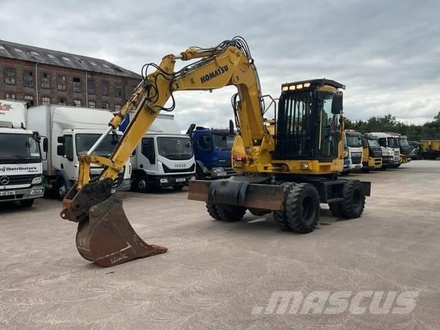 Komatsu PW110MR-11 轮式挖掘机
