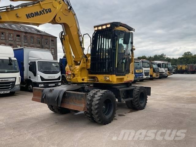 Komatsu PW110MR-11 轮式挖掘机