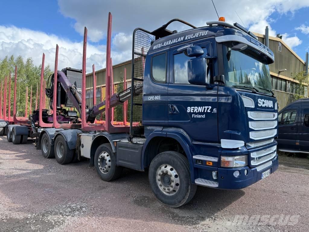 Scania R 580 木材运输车