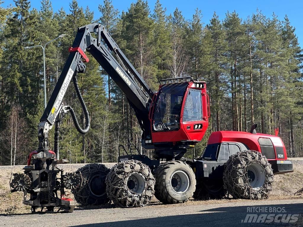 Komatsu 931 收割机