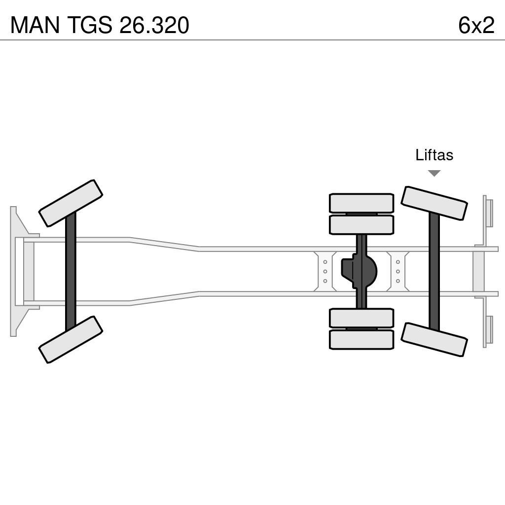 MAN TGS 26.320 垃圾车