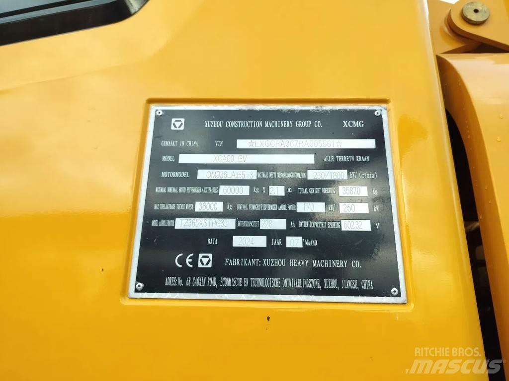 XCMG XCA60_EV 全地面起重机︳移动式起重机