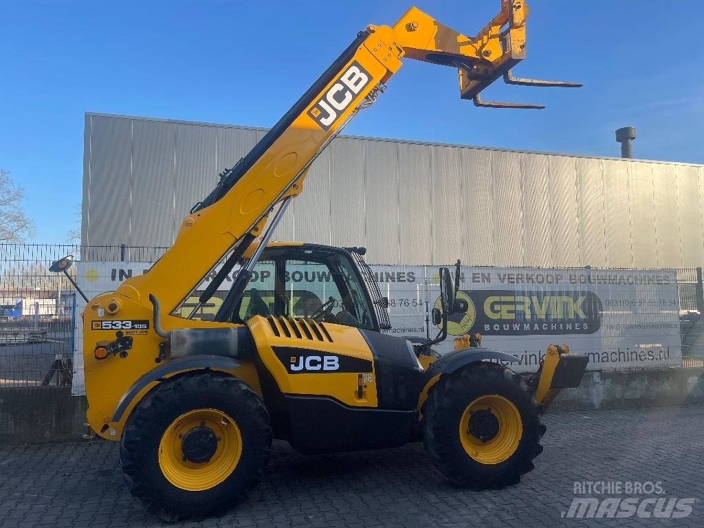 JCB 533-105 伸缩臂叉装车|叉装车