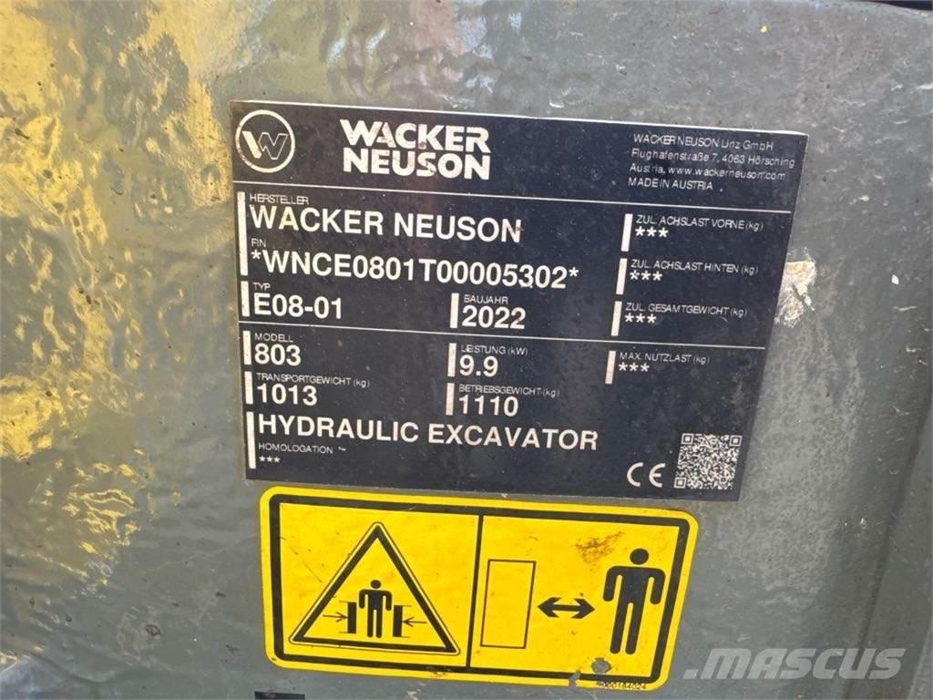 Wacker Neuson 803 履带挖掘机