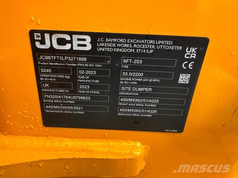 JCB 6T-2FT 翻斗车\公路型自卸车