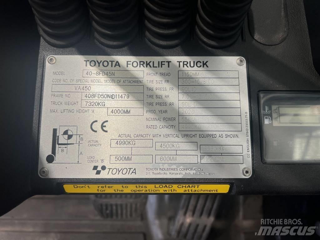 Toyota 40-8FD45N 柴油叉车