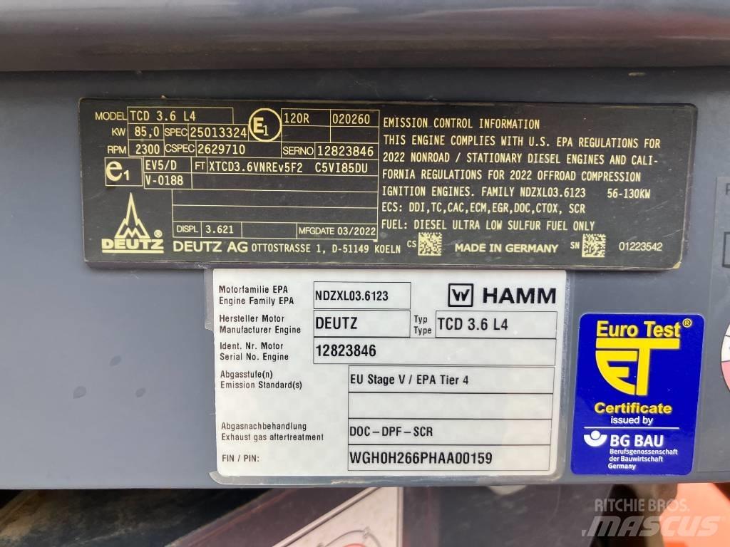 Hamm H12i 土壤压实机