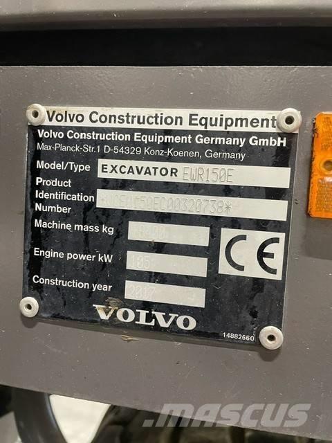 Volvo EWR150E 轮式挖掘机