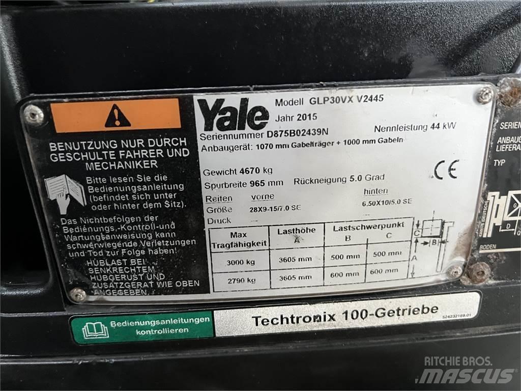 Yale GLP30VXV2445 天然气叉车