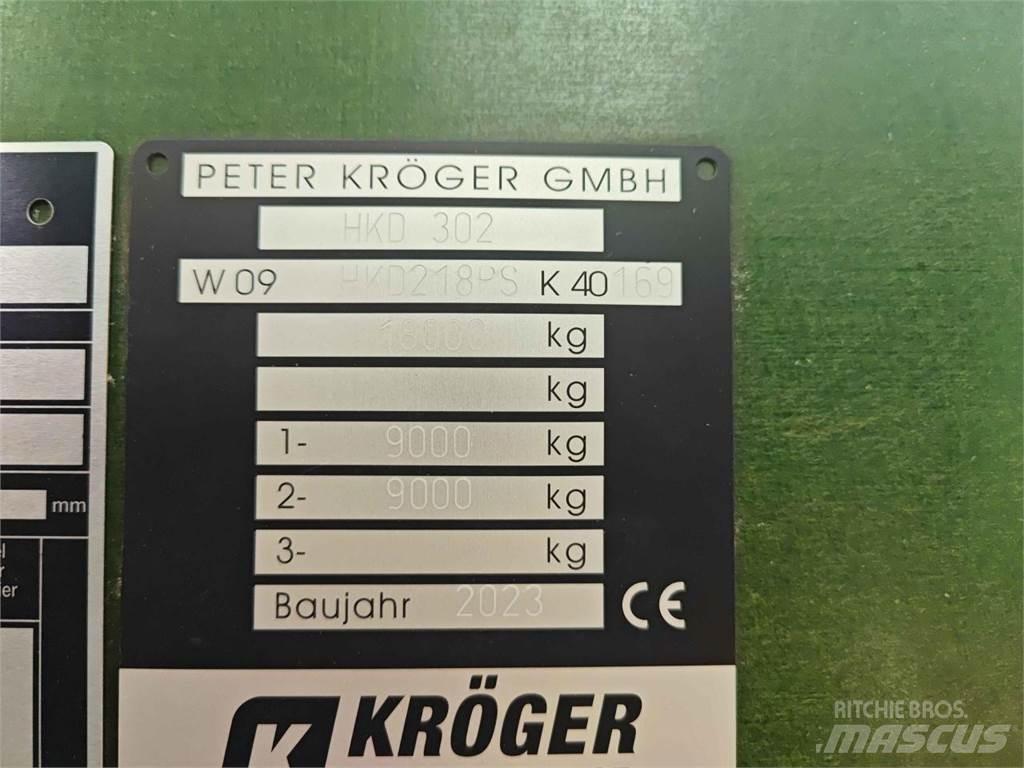 Kröger HKD 302 自卸拖车