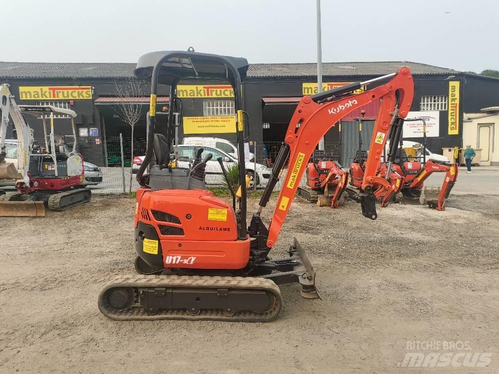 Kubota U 17-3 小型挖掘机