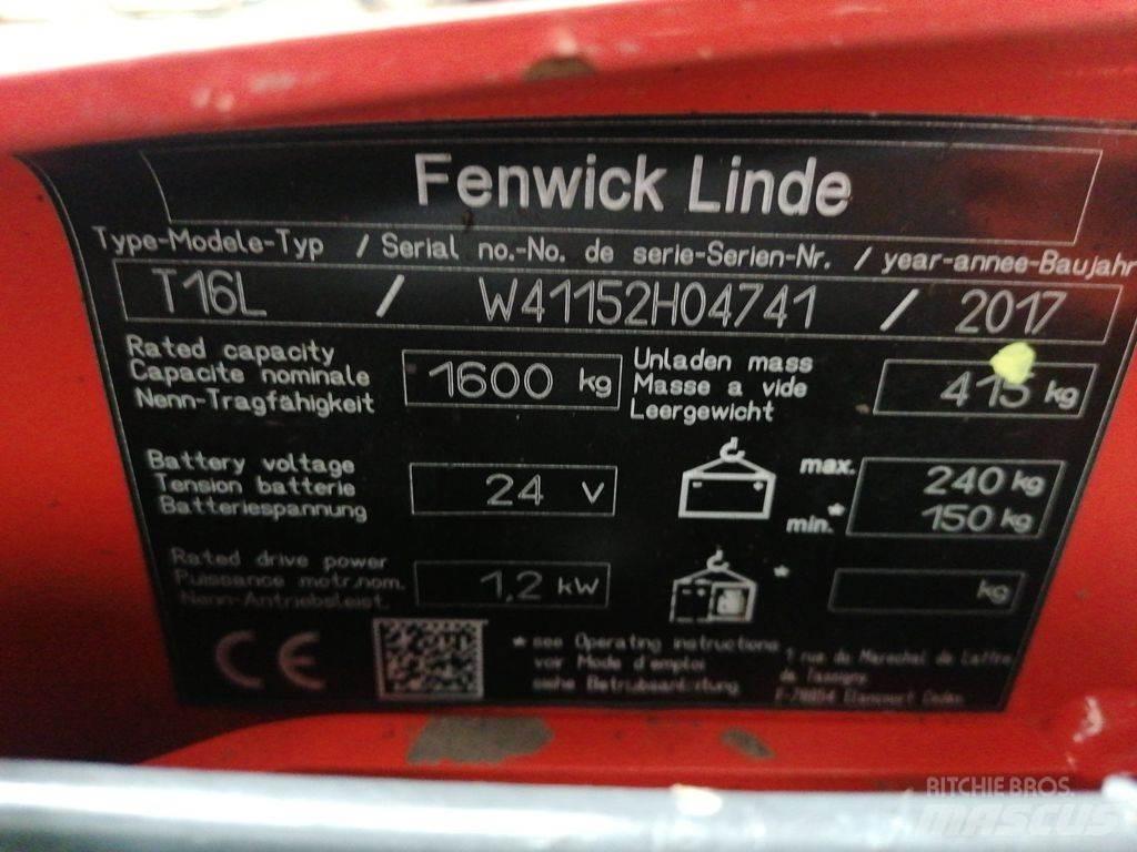 Linde T16L 手摇升降机
