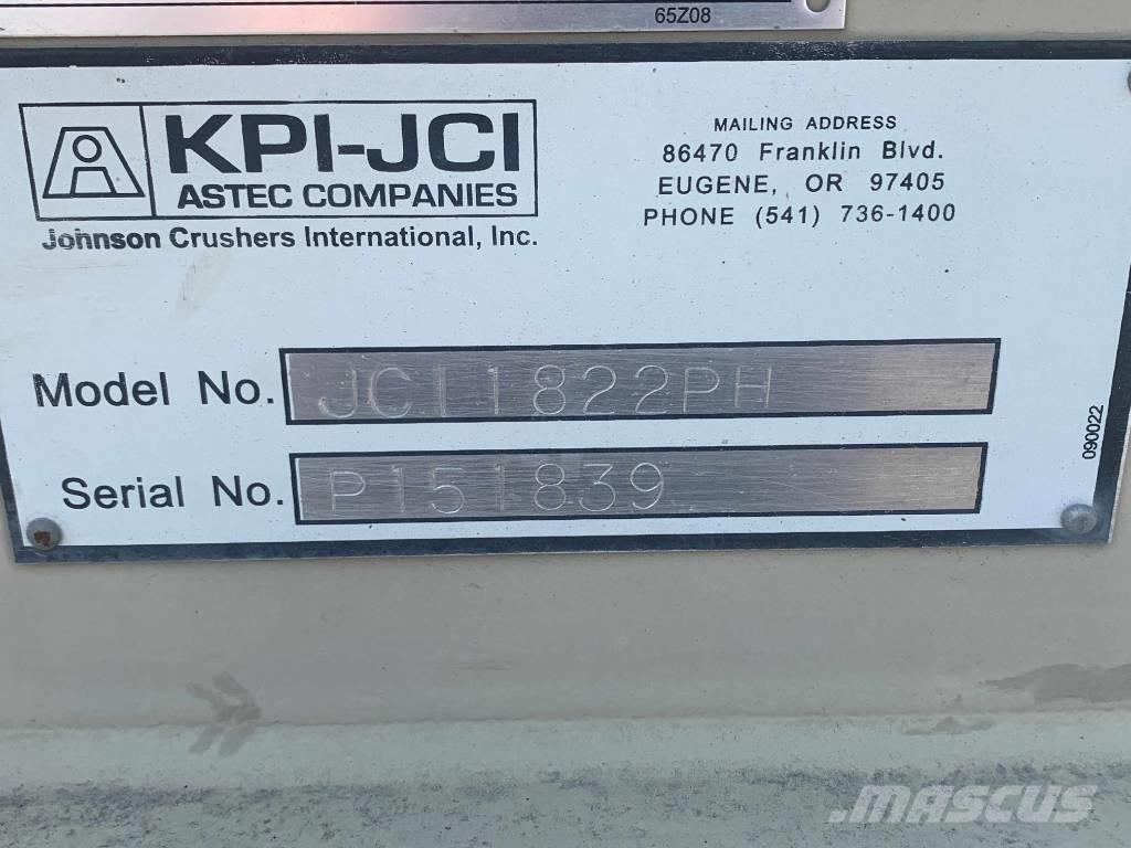 KPI-JCI 1822 PH 轮式清洗机械